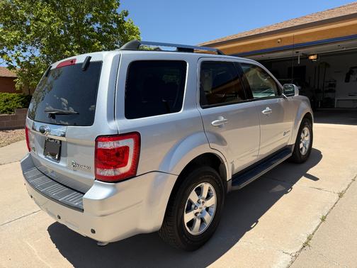 Silver 2010 Ford Escape Hybrid Base