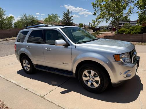 Silver 2010 Ford Escape Hybrid Base