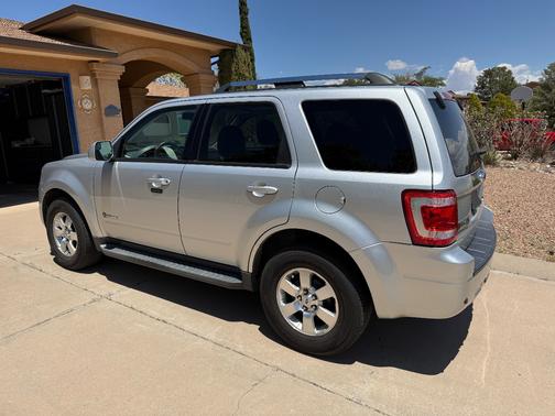 Silver 2010 Ford Escape Hybrid Base
