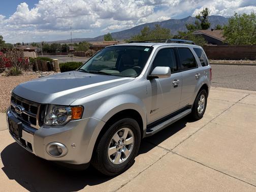 Silver 2010 Ford Escape Hybrid Base