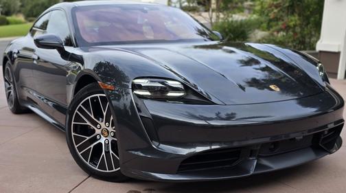 Gray 2020 Porsche Taycan Taycan Turbo