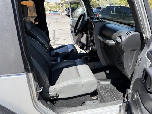 Silver 2009 Jeep Wrangler X