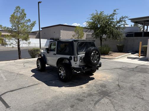 Silver 2009 Jeep Wrangler X