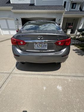 Gray 2014 INFINITI Q50 Sport