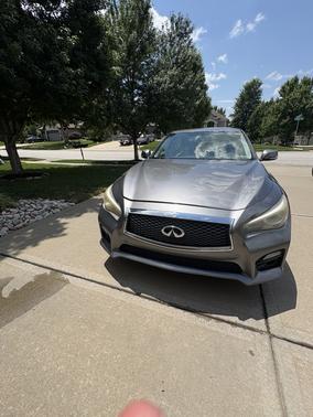 Gray 2014 INFINITI Q50 Sport