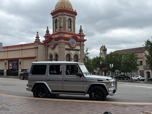 Silver 2015 Mercedes-Benz G-Class G 63 AMG