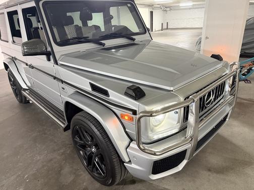 Silver 2015 Mercedes-Benz G-Class G 63 AMG