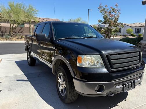 Black 2007 Ford F-150 FX4 SuperCrew