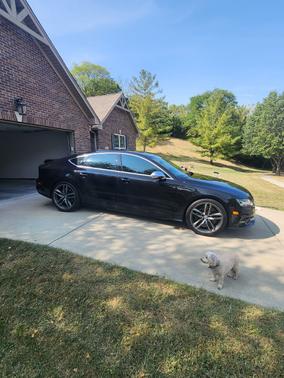Black 2014 Audi S7 4.0T Prestige