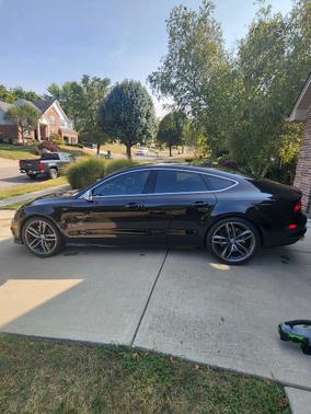 Black 2014 Audi S7 4.0T Prestige