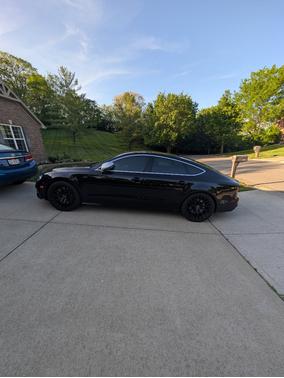Black 2014 Audi S7 4.0T Prestige
