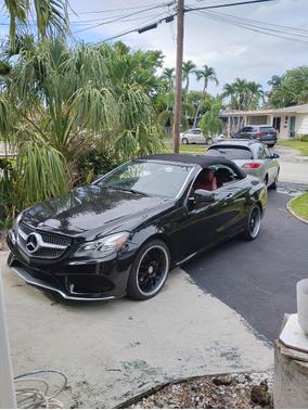 Black 2015 Mercedes-Benz E-Class E 550
