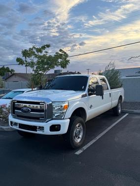 White 2011 Ford F-250 XLT
