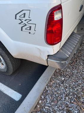 White 2011 Ford F-250 XLT