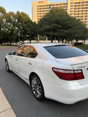 White 2008 Lexus LS 460 L