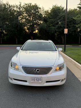 White 2008 Lexus LS 460 L