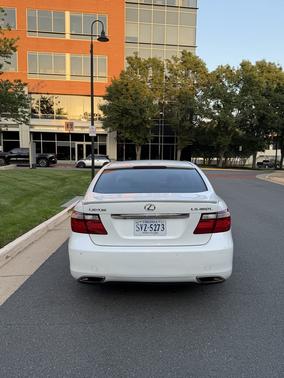 White 2008 Lexus LS 460 L