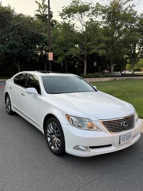 White 2008 Lexus LS 460 L