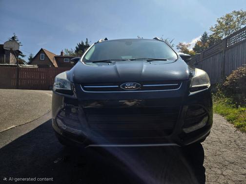 Black 2013 Ford Escape SEL