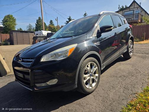 Black 2013 Ford Escape SEL