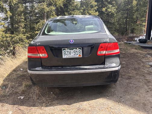 Black 2006 Saab 9-3 2.0T