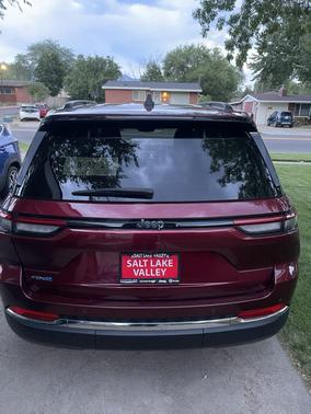 Red 2023 Jeep Grand Cherokee 4xe Base