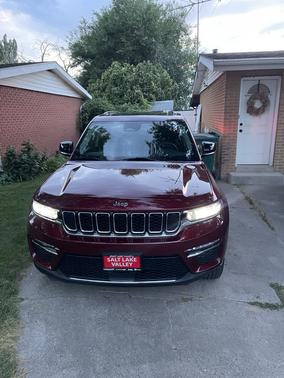 Red 2023 Jeep Grand Cherokee 4xe Base