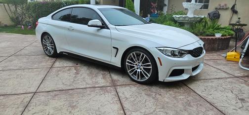White 2014 BMW 428 i