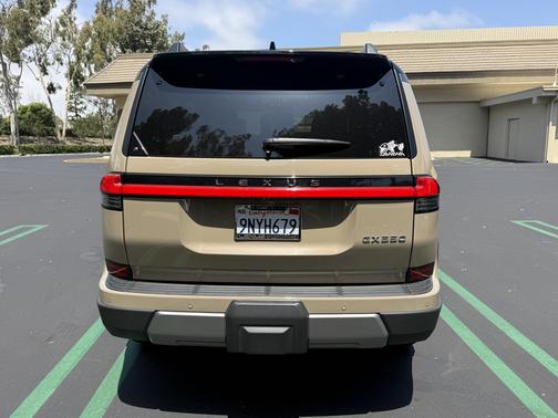 Yellow 2024 Lexus GX 550 Overtrail