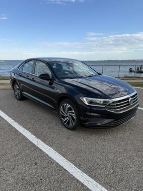 Black 2021 Volkswagen Jetta 1.4T SEL