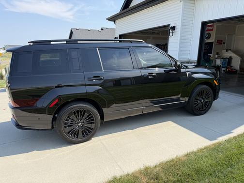 Black 2025 Hyundai SANTA FE HEV Calligraphy