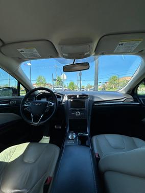 Gray 2017 Ford Fusion Titanium