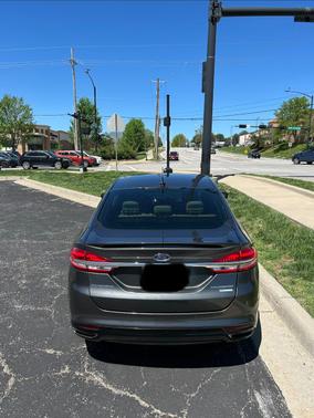 Gray 2017 Ford Fusion Titanium