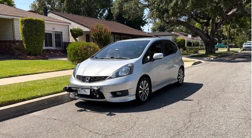 Silver 2012 Honda Fit Sport