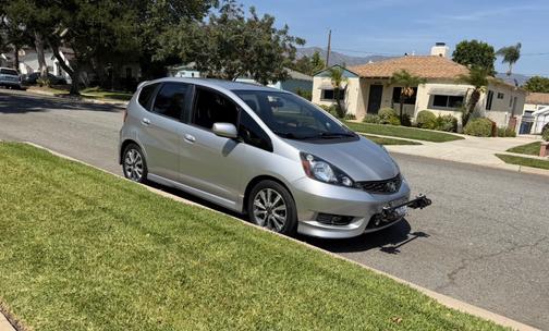 Silver 2012 Honda Fit Sport
