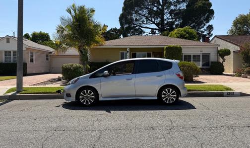 Silver 2012 Honda Fit Sport