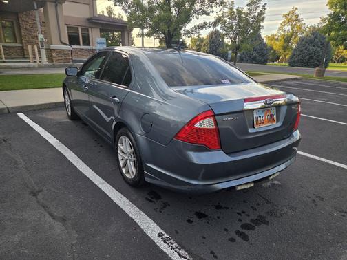 Blue 2011 Ford Fusion SEL