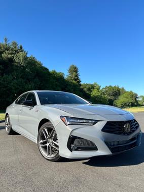 Gray 2025 Acura TLX A-Spec