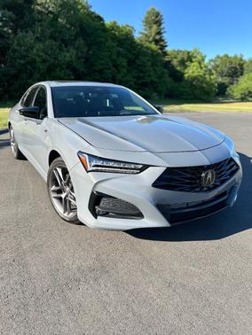 Gray 2025 Acura TLX A-Spec