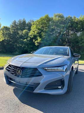 Gray 2025 Acura TLX A-Spec
