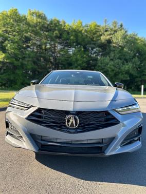 Gray 2025 Acura TLX A-Spec