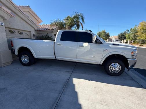 White 2022 RAM 3500 Laramie