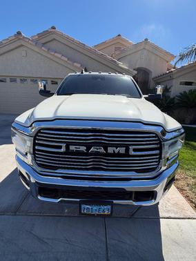 White 2022 RAM 3500 Laramie