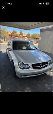 Silver 2002 Mercedes-Benz C-Class C240
