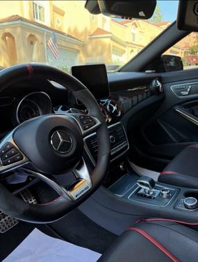 White 2018 Mercedes-Benz AMG CLA 45 4MATIC