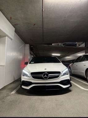 White 2018 Mercedes-Benz AMG CLA 45 4MATIC