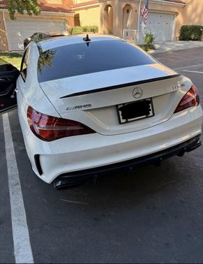 White 2018 Mercedes-Benz AMG CLA 45 4MATIC