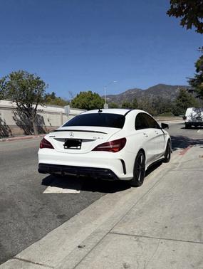 White 2018 Mercedes-Benz AMG CLA 45 4MATIC