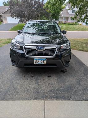 Black 2020 Subaru Forester Premium