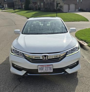 White 2016 Honda Accord EX-L